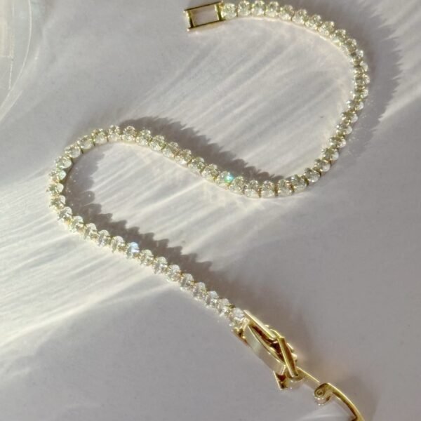 Stellara Gold Tennis Bracelet